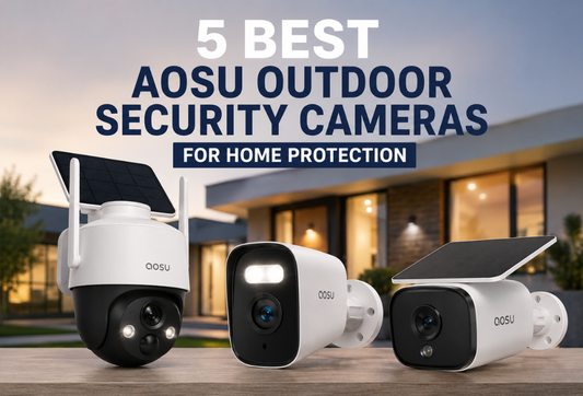 5 best Aosu outdoor security cameras for home protection with solar and outdoor cameras