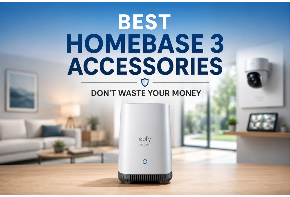 Best eufy HomeBase 3 S380 accessories and upgrades for home security