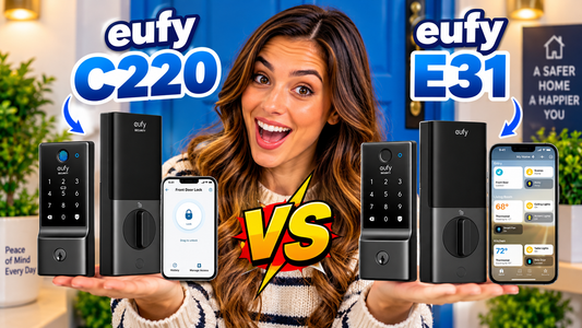 eufy C220 vs E31 smart lock comparison for front door security